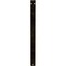 Ekena Millwork Ashford Single, Wrought Iron Bracket, (Single center brace), Antiqued Pale Go 1 1/2"W  x 10"D x 12"H BKTM01X10X12SASAPG - alternate 2
